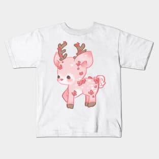 sakura deer ♡ Kids T-Shirt